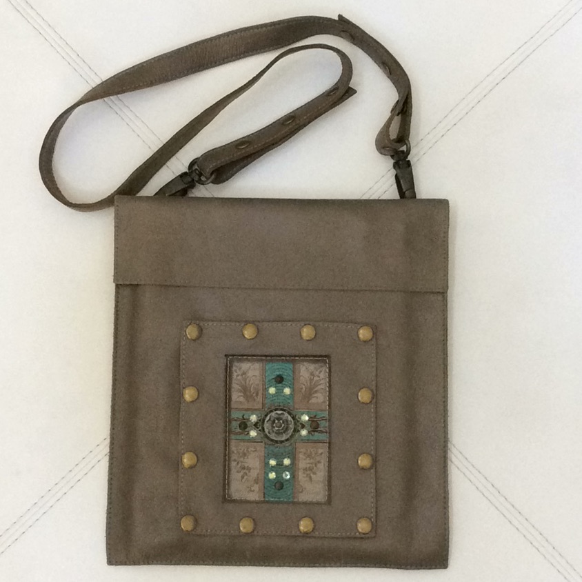 Leather Messenger Bag